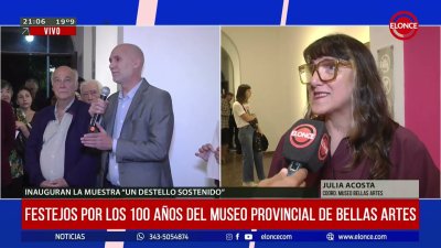 Festejos por los 100 a&ntilde;os del museo provincial de Bellas Artes